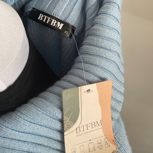 Pullover Sweater Half Zip / Turtle Neck Size XL - Picture 5 of 10